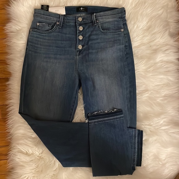 NWT 7 for All Mankind Jeans - Picture 3 of 6